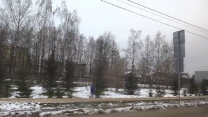 Лобня, автобус 23, участок Поворот (Красная Поляна) - Круглое озеро