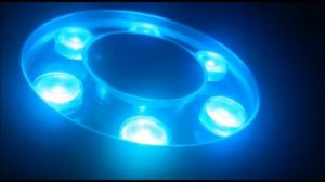 Подводные светодиодные RGB светильники для фонтанов типа Бублик