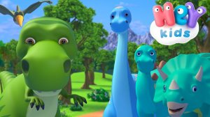 I dinosauri | Canzone per bambini! | HeyKids Italiano