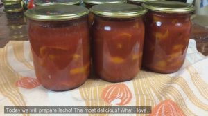 Лечо в томатном соусе. Очень вкусно и просто!