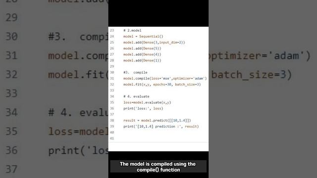 Day 3 Lesson (defines a neural network model ) AI Coding for bigninners, tensorflow, keras, python смотреть онлайн