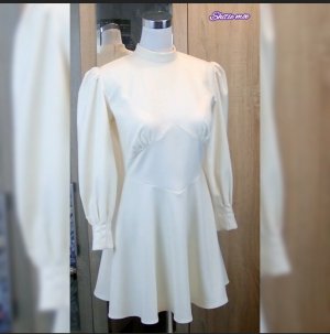 Сборка платья под корсет