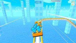 Runner Coaster - Gameplay Walkthrough Part 1 Levels 1-10 Ultimate Coaster (iOS,Android)