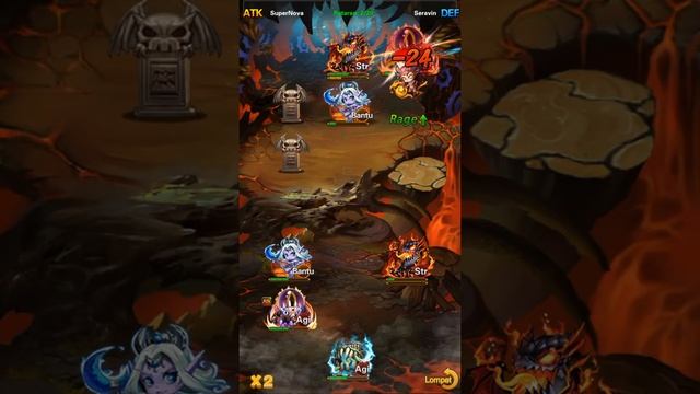 Dunia Fantasi Game / SuperNova [union] vs Seravin [suku] - S2 / game mirip DN ( Dinasti Naga )