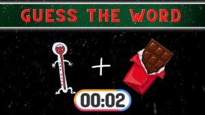 ?Christmas Vocabulary Game ? Guess The Word by the Pictures Quiz Game ? Have fun ❗ ?