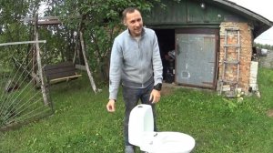 Изоляторы вместо камней в баню. Проверяем возможность использования ► Унитаз с помойки на даче.