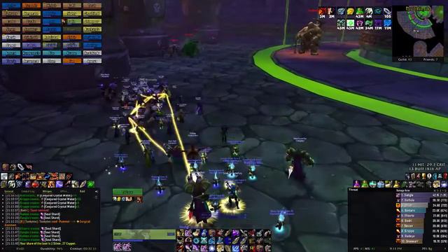 Naxxramas 40m US 16th - Hunter PoV смотреть онлайн