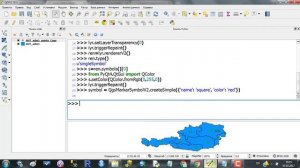 Python in QGIS. Урок 3. Символика; Интерфейс.