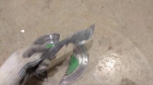 Нож из диска по бетону