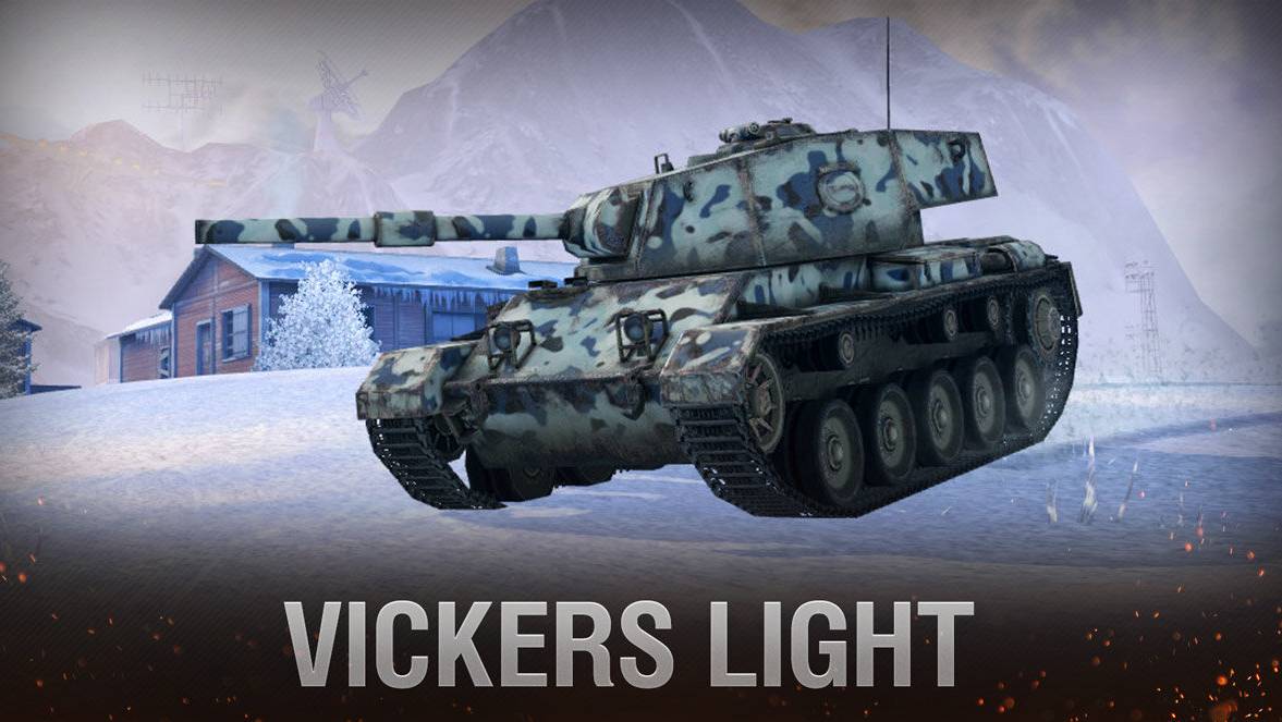 Vickers Light ЧЕСТНЫЙ ОБЗОР - ТЕСТИМ ТАНК