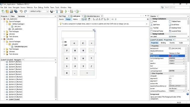 Create Calculator in Java using Swing|| JForm-Part 3 смотреть онлайн