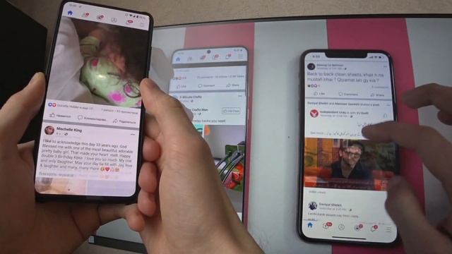 Samsung s20 plus vs Iphone 11 Pro Max vs Xiaomi Mi 9T Pro. SPEED TEST. смотреть онлайн
