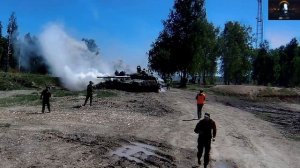 Страйкбол. Уральский резерв. Подрыв танка Т-72