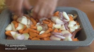 Мясо с картошкой и майонезом в духовке.Как приготовить мясо с картофелем в духовке.