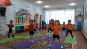 Комплекс ОРУ с гимнастическими палками (ДОП "Детский фитнес")