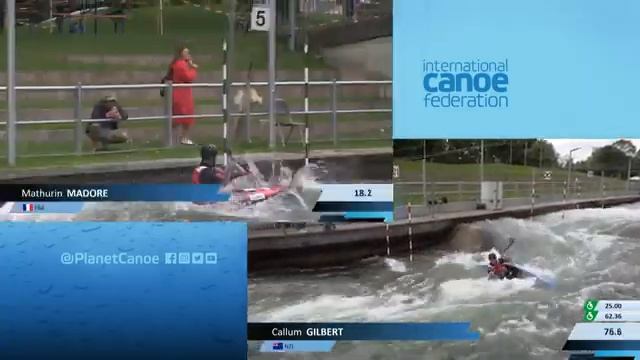 2022 ICF Canoe-Kayak Slalom Ranking Race Augsburg Germany / Kayak Heats смотреть онлайн