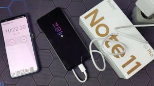 За сколько зарядится Redmi Note 11 Pro от 0 до 100%