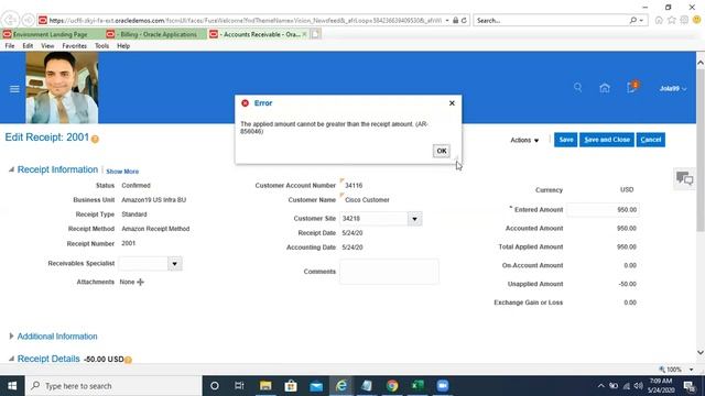 Oracle Fusion Functional Day 54 Account Receivables 4 смотреть онлайн