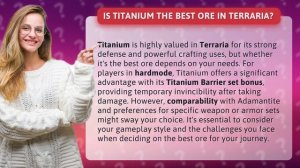 Is titanium the best ore in Terraria?