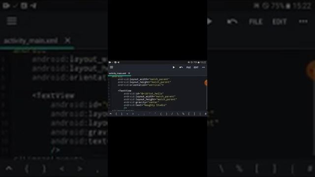 Java N-ide TextView Kaise banaye With Phone se Coding Kare ??