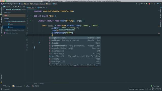 2  Builder Design Pattern Implementation