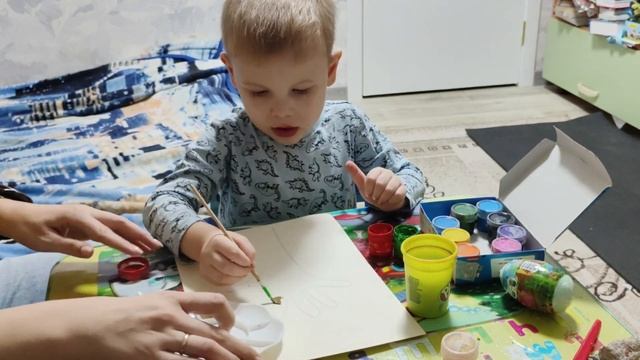 Рисуем дерево с детьми. смотреть онлайн