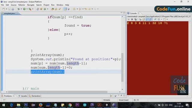 Introduction to Java Array Part 2 смотреть онлайн