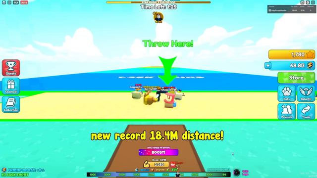 Went From Noob To Master In Yeet A Friend! Becoming The Strongest смотреть онлайн