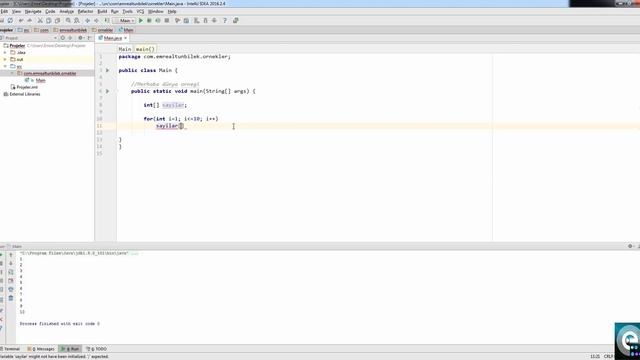 9 Döngüler for ve foreach | Temel Java Eğitim Seti смотреть онлайн