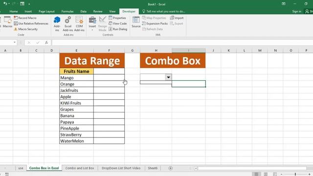 MS Excel Dependent Dropdown List | Quickly Create Drop Down List in Excel | Combo Box In Excel |