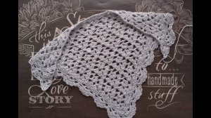 Узор для шали крючком