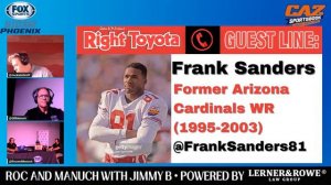 Former Arizona Cardinals WR Frank Sanders talks Cards Loss to Rams, Josh Dobbs, & Kyler Murray