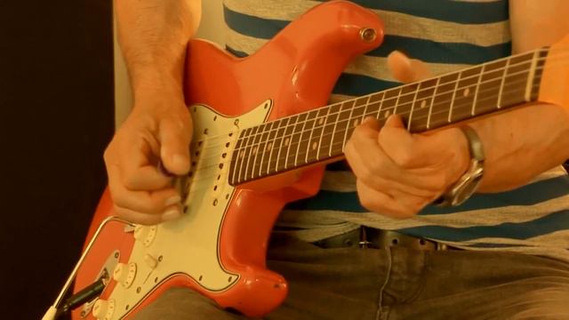 2021 Fender Stratocaster Custom Shop '60 Reissue, Relic, Taihitian Coral over sunburst, Part1 смотреть онлайн