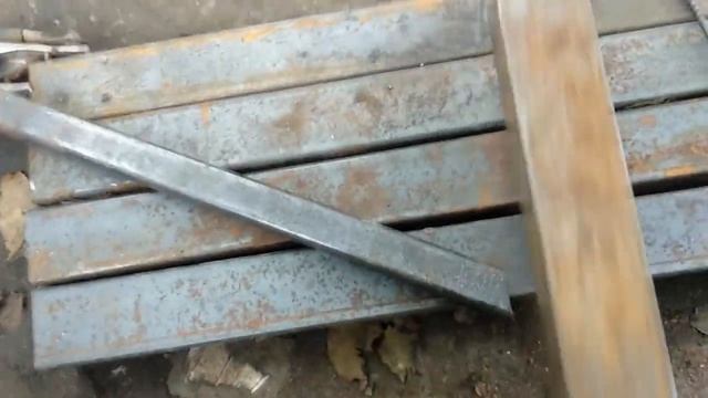 Стойка-стеллаж для профильных материалов, за два часа, своими руками. rack rack for metal and board смотреть онлайн