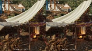 Небольшой сравнительный тест LGA 2011 Xeon e5 1650v2 против LGA 1700 Intel Core i3 12100F в играх