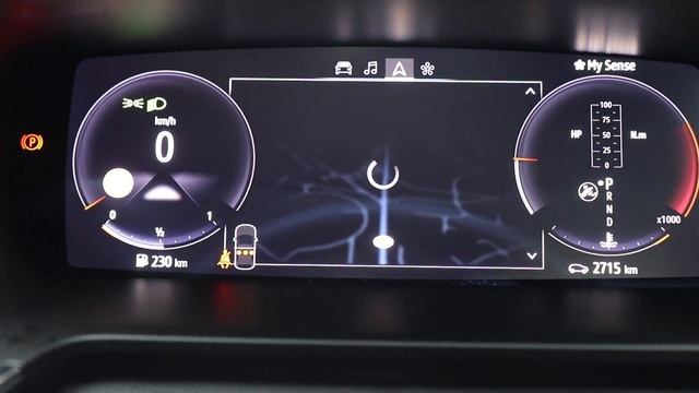 Renault Talisman 2020 - zegary смотреть онлайн