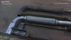 Изготовление глушителя для спецтехники погрузчика