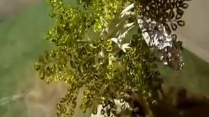 Берёза из бисера. Мастер класс. Birch bead master class.