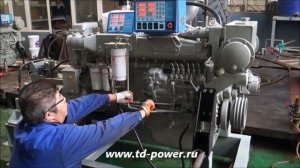 Судовой двигатель TDME-210CS 285 л.с.