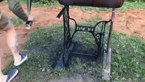 Гриль из газового баллона 50 л