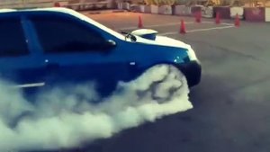 еще один бернаут от турбо логана)