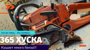 Бензопила: большой расход бензина говорили они!Зачем лезть туда где не соображаешь?!