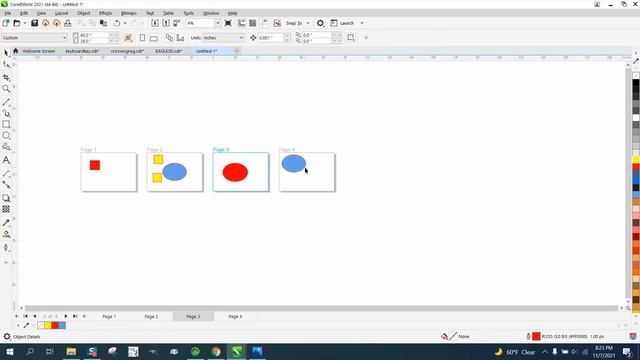 Corel Draw Tips  Tricks 2021 Multipage View