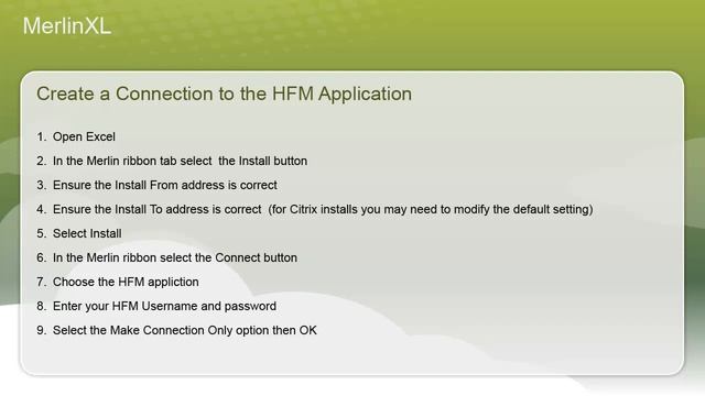Install MerlinXL to Excel смотреть онлайн