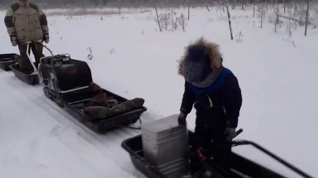 Мотобуксировщик Койра и Мужик 15л.с. на выгулке смотреть онлайн