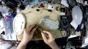 Ремонт и доработка драйвера светодиодного светильника.