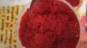 икра сима ( дальневосточный вишневый лосось)