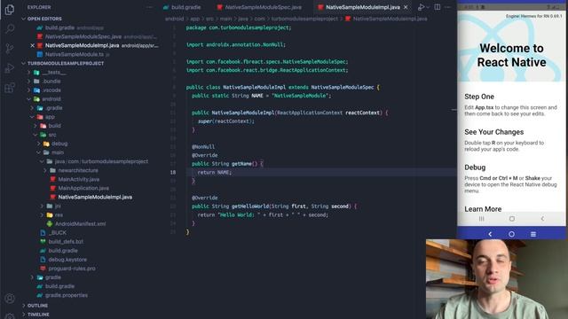 [RN 0.68.2 - 0.69.1] - React-Native Turbo Modules For Android - An Early Adopters Tutorial смотреть онлайн