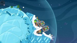 Angry Birds Space Level Failed
