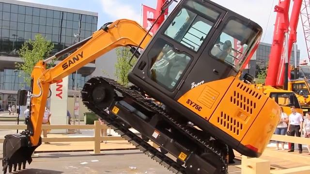 Мини экскаватор Sany SY75C